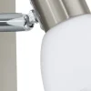 Eglo Vägglampa Enea Stål Vit | Passande För 1x E14