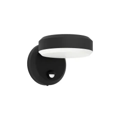 Eglo Vägglampa Fornaci Stål Svart 3W 320lm - 830 Varm Vit | IP65 - Rörelsesensor
