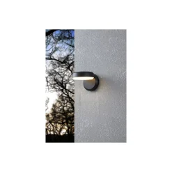 Eglo Vägglampa Fornaci Stål Svart 3W 320lm - 830 Varm Vit | IP65