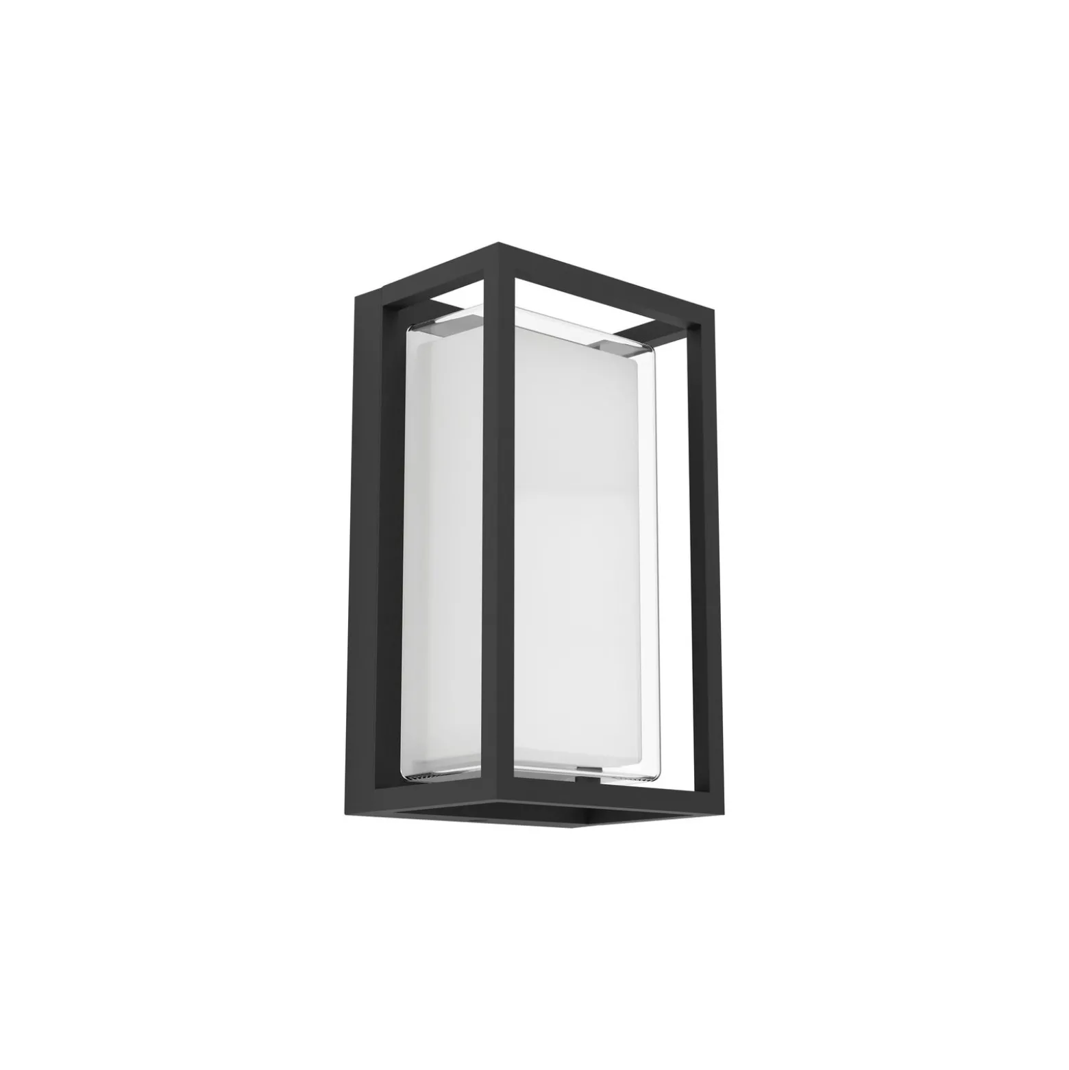 Eglo Vägglampa Genovese Aluminium Svart 10W 1050lm - 865 Dagsljus | IP65