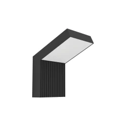 Eglo Vägglampa Grottazzolina Aluminium Svart 10W 1280lm - 830 Varm Vit | IP65
