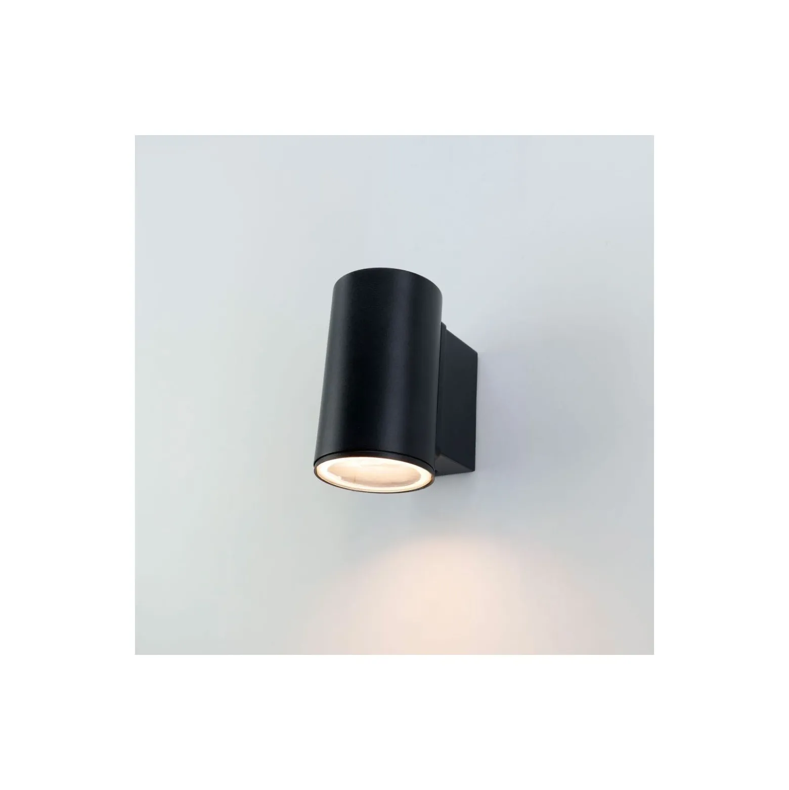 Eglo Vägglampa Izzalini Utomhus Stål Svart 2.8W 250lm - 830 Varm Vit | Passande för GU10