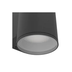 Eglo Vägglampa Izzalini Utomhus Stål Svart 2.8W 250lm - 830 Varm Vit | Passande för GU10