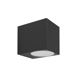 Eglo Vägglampa Jabaga Svart 4W 400lm - 830 Varm Vit | IP44