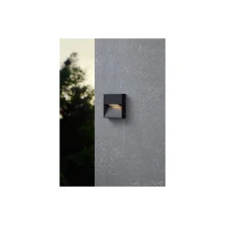 Eglo Vägglampa Maruggio Aluminium Svart 4W 520lm - 830-840-850-865 CCT | IP65
