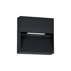 Eglo Vägglampa Maruggio Aluminium Svart 4W 520lm - 830-840-850-865 CCT | IP65