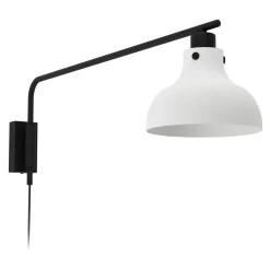 Eglo Vägglampa Matlock Stål Grå Svart | Passande För 1x E27