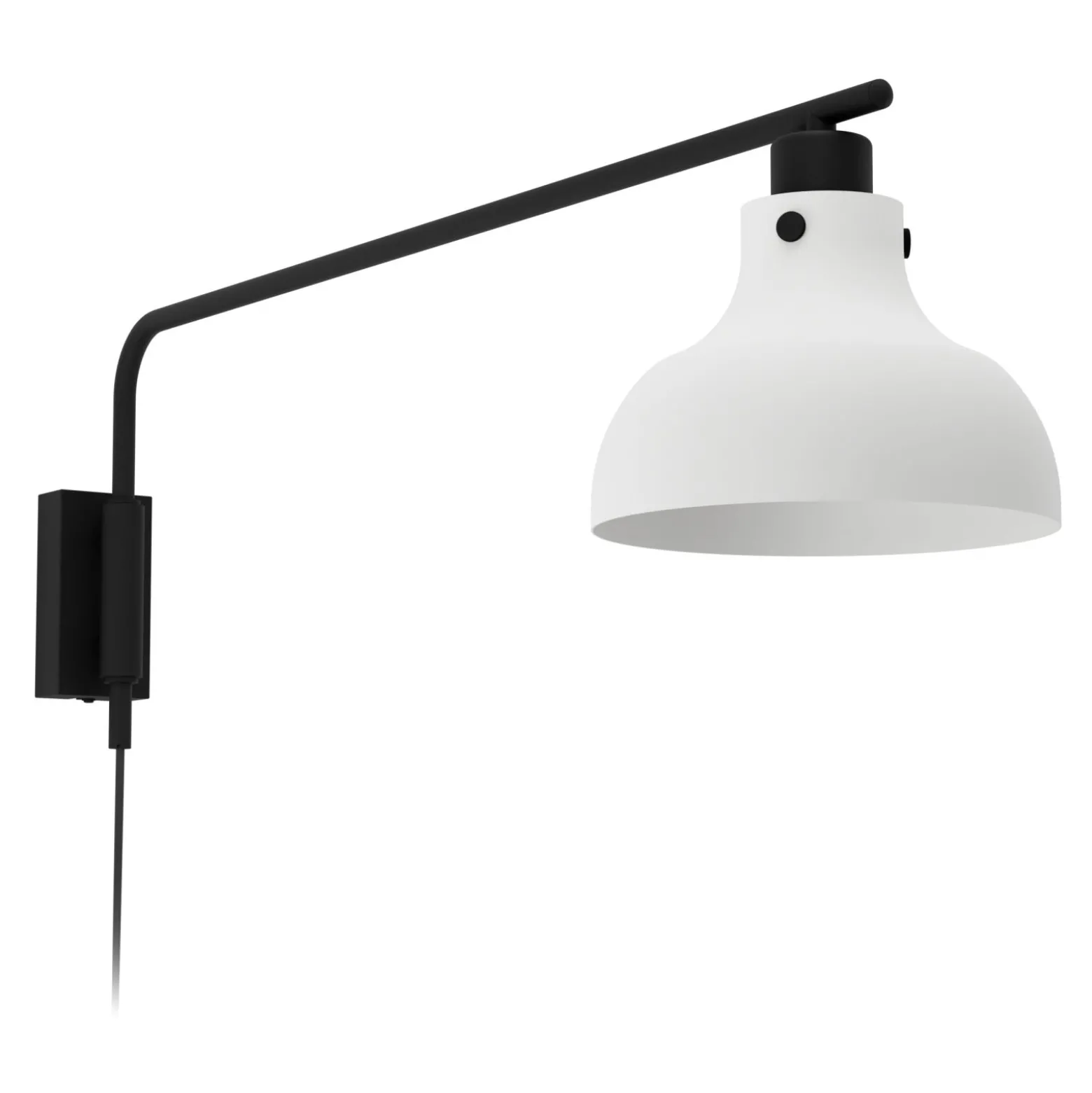 Eglo Vägglampa Matlock Stål Grå Svart | Passande För 1x E27