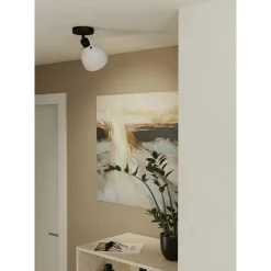 Eglo Vägglampa Matlock Stål Grå Svart | Passande För 1x E27