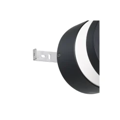 Eglo Vägglampa Melzo Utomhus Aluminium Svart 11W 1300lm - 830 Varm Vit