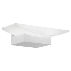 Eglo Vägglampa Metrass Aluminium Vit 56W 680lm - 830 Varm Vit
