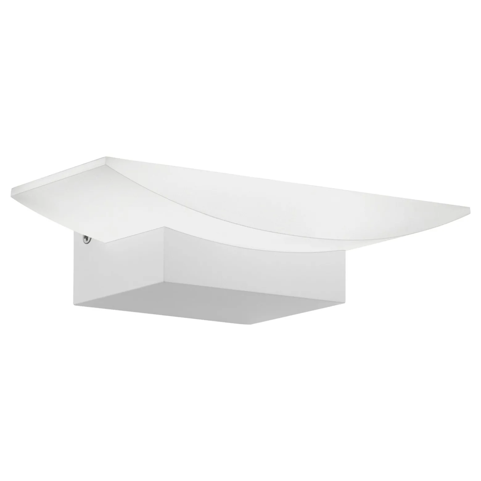 Eglo Vägglampa Metrass Aluminium Vit 56W 680lm - 830 Varm Vit