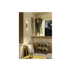 Eglo Vägglampa Montarello Stål Vit Up & Down 4W 510lm - 827-840-860 CCT | IP54