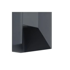 Eglo Vägglampa Morino Utomhus Aluminium Antracit/Grafit Up & Down 5W 460lm - 830 Varm Vit