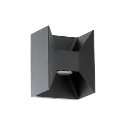 Eglo Vägglampa Morino Utomhus Aluminium Antracit/Grafit Up & Down 5W 460lm - 830 Varm Vit