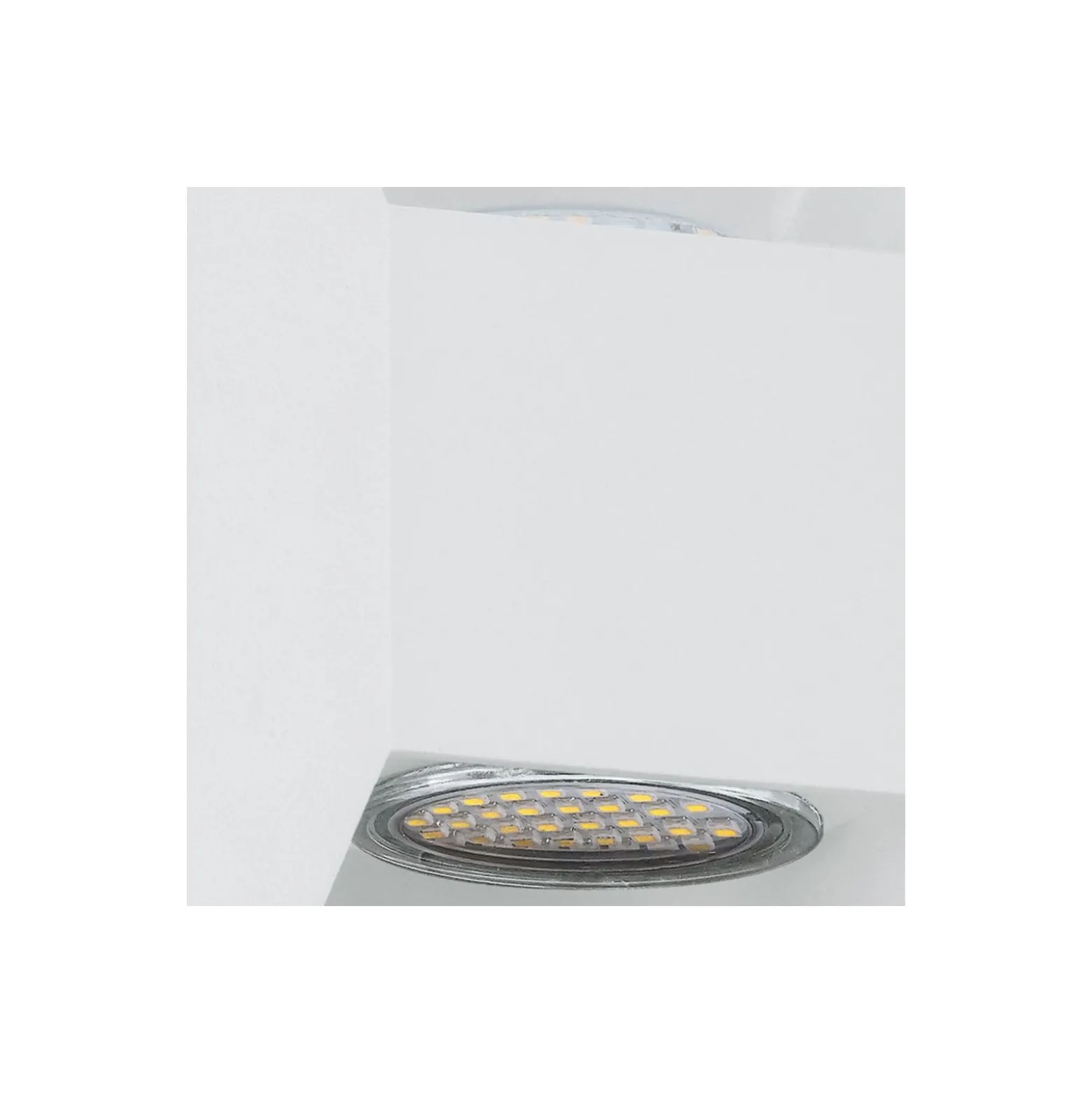 Eglo Vägglampa Morino Utomhus Aluminium Vit Up & Down 5W 460lm - 830 Varm Vit