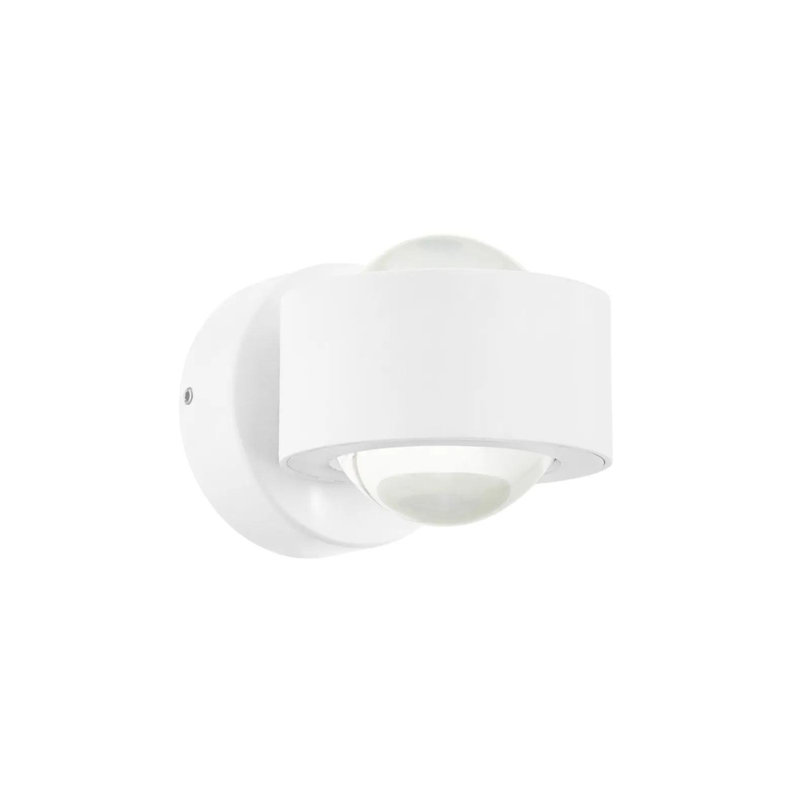 Eglo Vägglampa Ono 2 Aluminium Vit Up & Down 2.5W 250lm - 830 Varm Vit | IP20