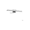 Eglo Vägglampa Pandella 1 Aluminium Svart Badrumsbelysning 14W 1700lm - 840 Kallvit | IP44
