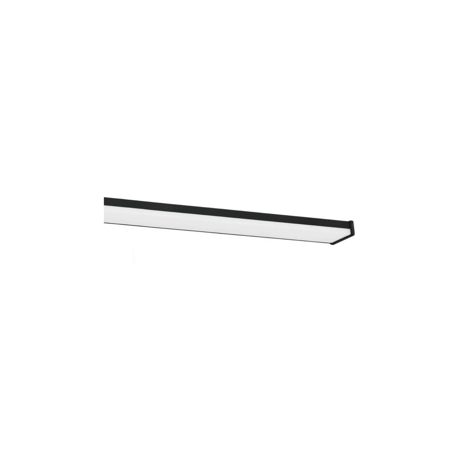 Eglo Vägglampa Pandella 1 Aluminium Svart Badrumsbelysning 14W 1700lm - 840 Kallvit | IP44