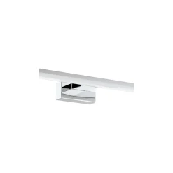 Eglo Vägglampa Pandella 1 Aluminium Krom Silver Badrumsbelysning 11W 1350lm - 840 Kallvit | IP44