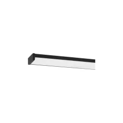 Eglo Vägglampa Pandella 1 Aluminium Svart Badrumsbelysning 11W 1350lm - 840 Kallvit | IP44