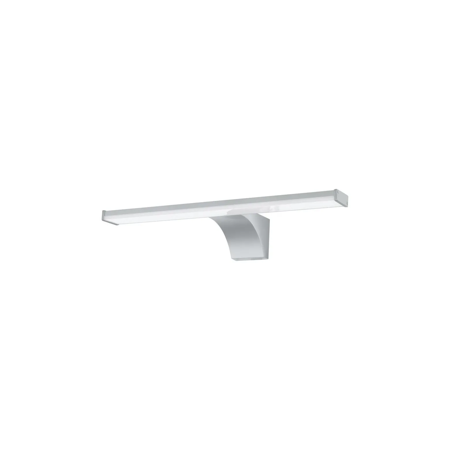 Eglo Vägglampa Pandella 2 Krom Silver Badrumsbelysning 7.4W 900lm - 840 Kallvit | IP44 - Rörelsesensor