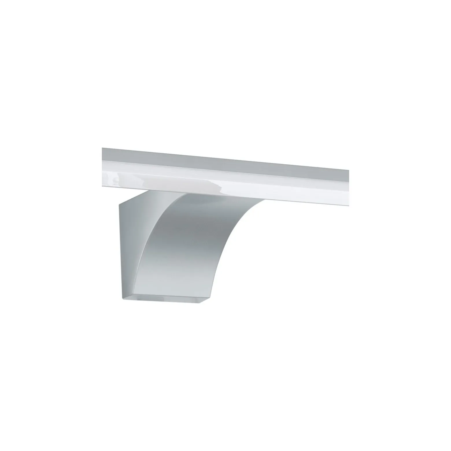 Eglo Vägglampa Pandella 2 Krom Silver Badrumsbelysning 7.4W 900lm - 840 Kallvit | IP44 - Rörelsesensor