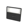 Eglo Vägglampa Panettieri Solar Svart 6W 860lm - 840 Kallvit | IP65 - Rörelsesensor