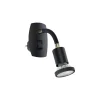 Eglo Vägglampa Parrini Lamp med Strömkontakt Svart 4.5W 345lm - 830 Varm Vit | IP20 - Inkl. 1x GU10