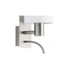 Eglo Vägglampa Pasteri Stål Satin Nickel 40 | IP20 - Inkl. Spot och Exkl. 1x E27