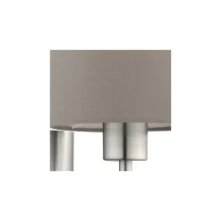 Eglo Vägglampa Pasteri Stål Satin Nickel | IP20 - Passande för 1x E27