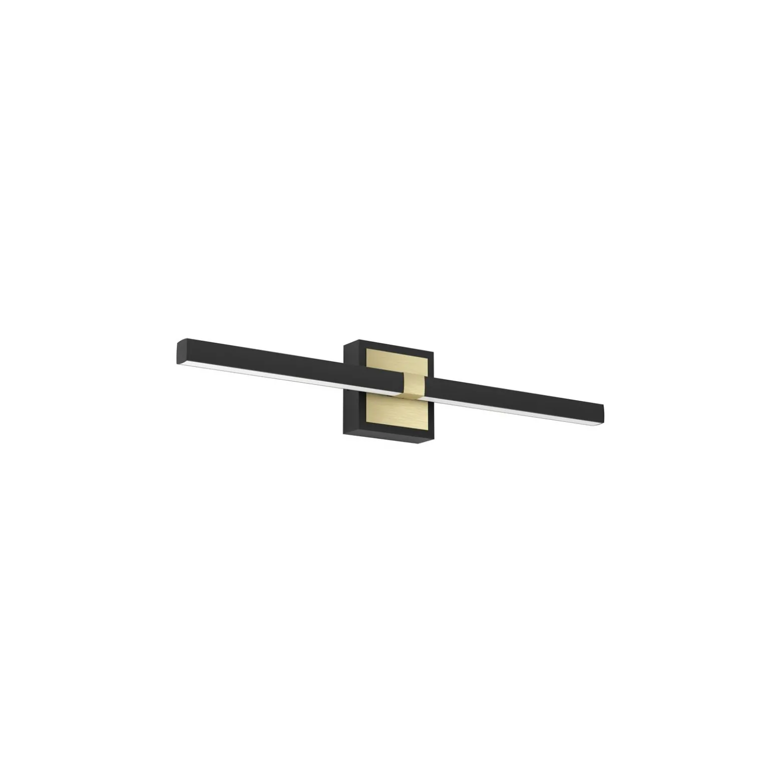 Eglo Vägglampa Peguera Aluminium Stål Svart 11W 1165lm - 830 Varm Vit | IP44