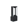 Eglo Vägglampa Riforano Aluminium Svart 5W 550lm - 830 Varm Vit | IP44