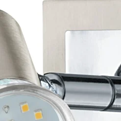 Eglo Vägglampa Rottelo Stål Grå 4W 400lm - 830 Varm Vit