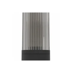 Eglo Vägglampa Salle Utomhus Aluminium Svart | Passande för E27