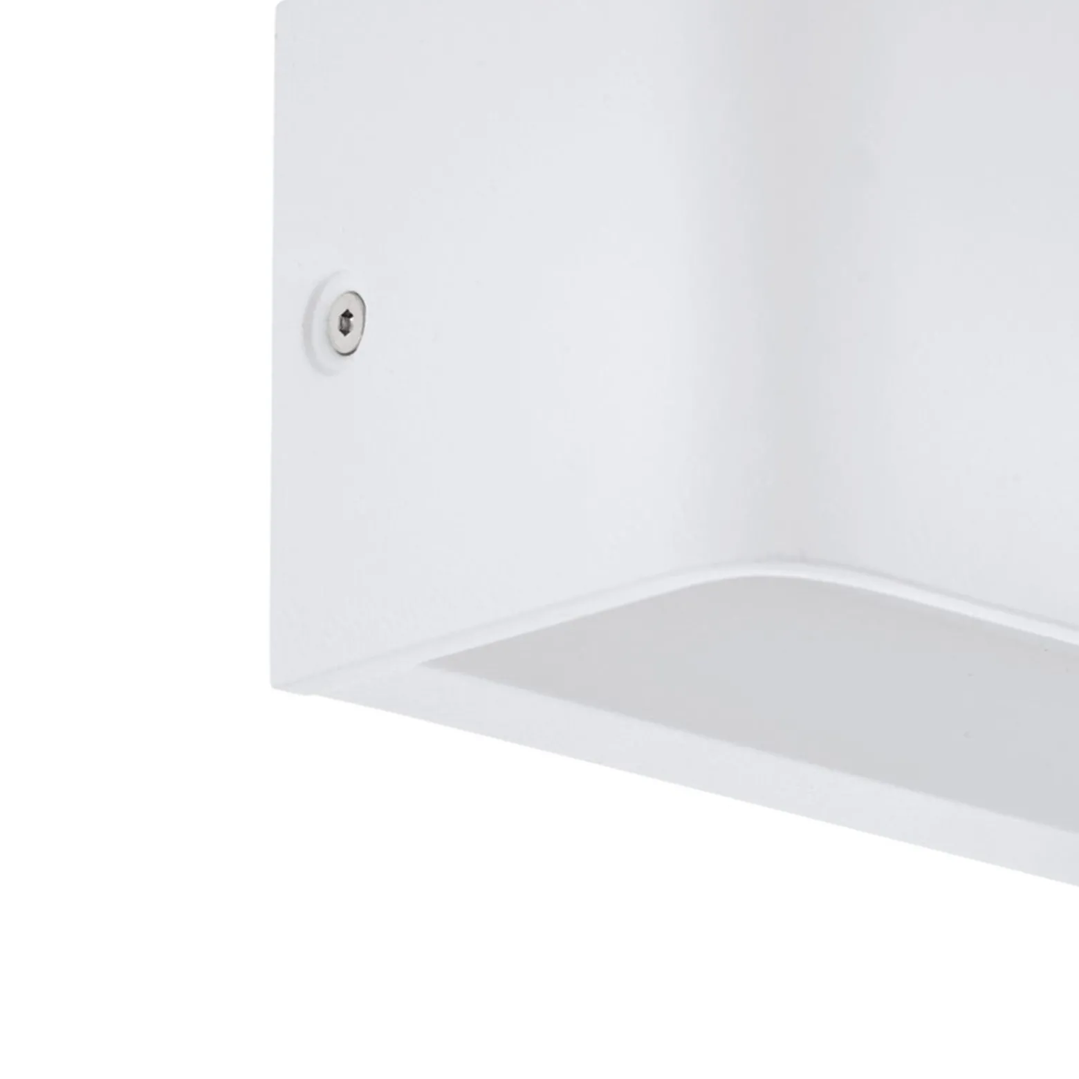 Eglo Vägglampa Sania 4 Aluminium Vit 12W 1400lm - 830 Varm Vit