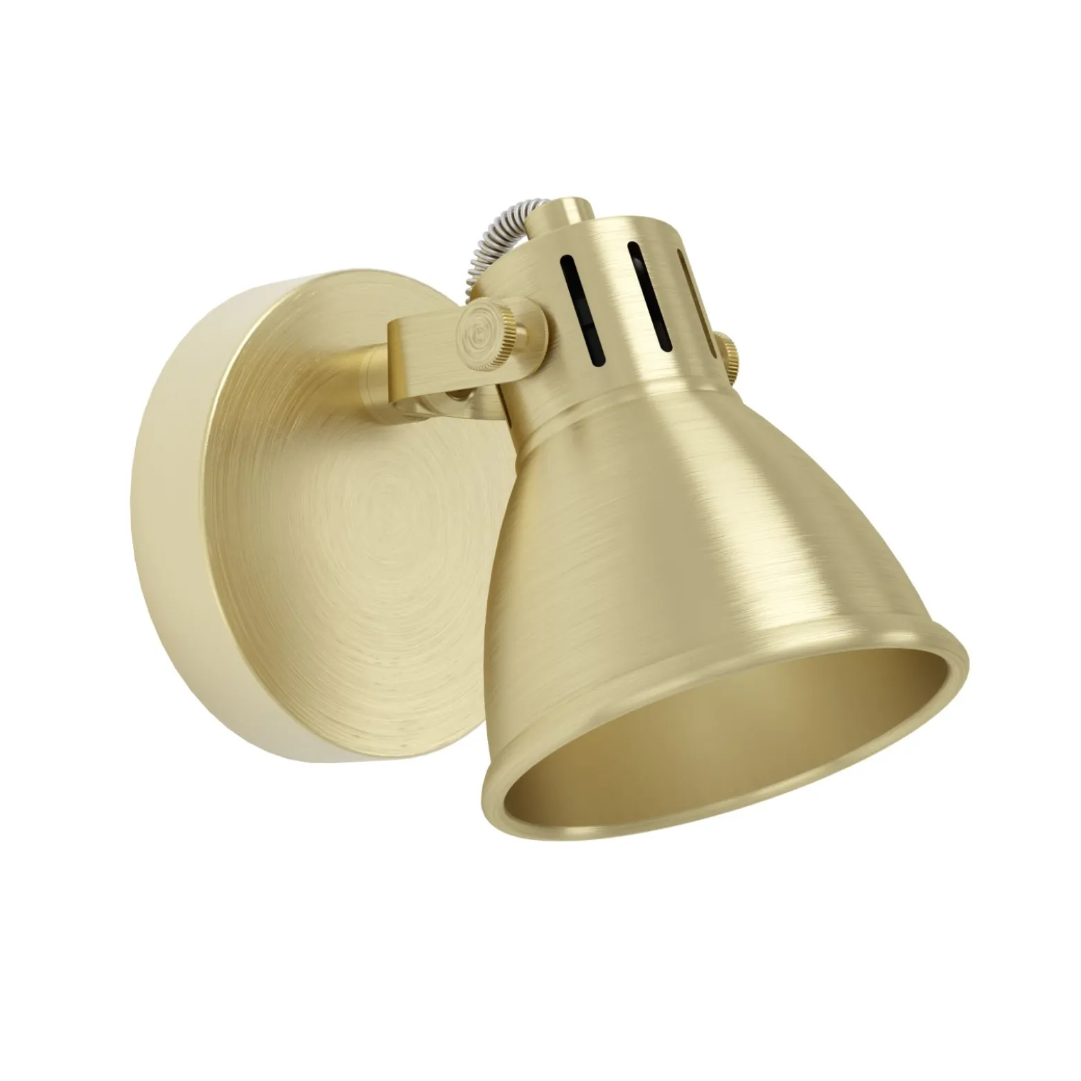 Eglo Vägglampa Seras Stål Guld 2W 250lm - 830 Varm Vit
