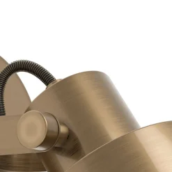 Eglo Vägglampa Southery Stål Guld | Passande För 1x E27