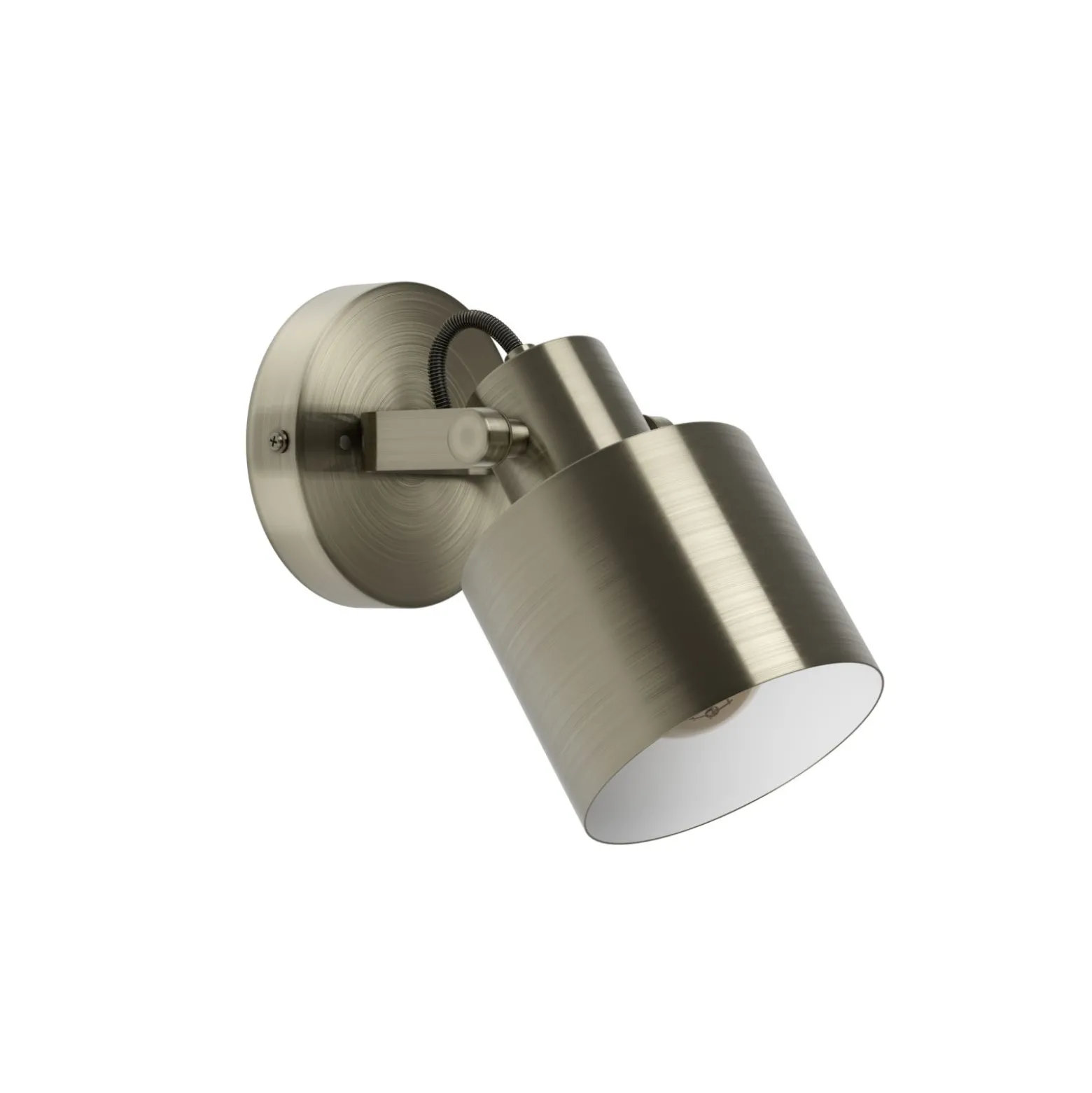 Eglo Vägglampa Southery Stål Guld | Passande För 1x E27
