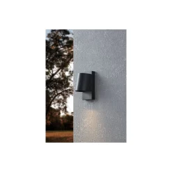 Eglo Vägglampa Stagnone Utomhus Stål Svart 4.6W 400lm - 830 Varm Vit | Passande för GU10