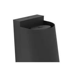 Eglo Vägglampa Stagnone Utomhus Stål Svart 4.6W 400lm - 830 Varm Vit | Passande för GU10