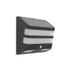 Eglo Vägglampa Stiappa Solar Svart 6W 800lm - 840 Kallvit | IP65 - Rörelsesensor