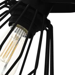 Eglo Vägglampa Tabillano Stål Svart | Passande För 1x E27