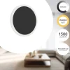 Eglo Vägglampa Talamello 1 Aluminium Svart Vit 12W 1450lm - 830 Varm Vit