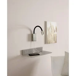 Eglo Vägglampa Tazzoli Stål Plast 38W 320lm - 830 Varm Vit