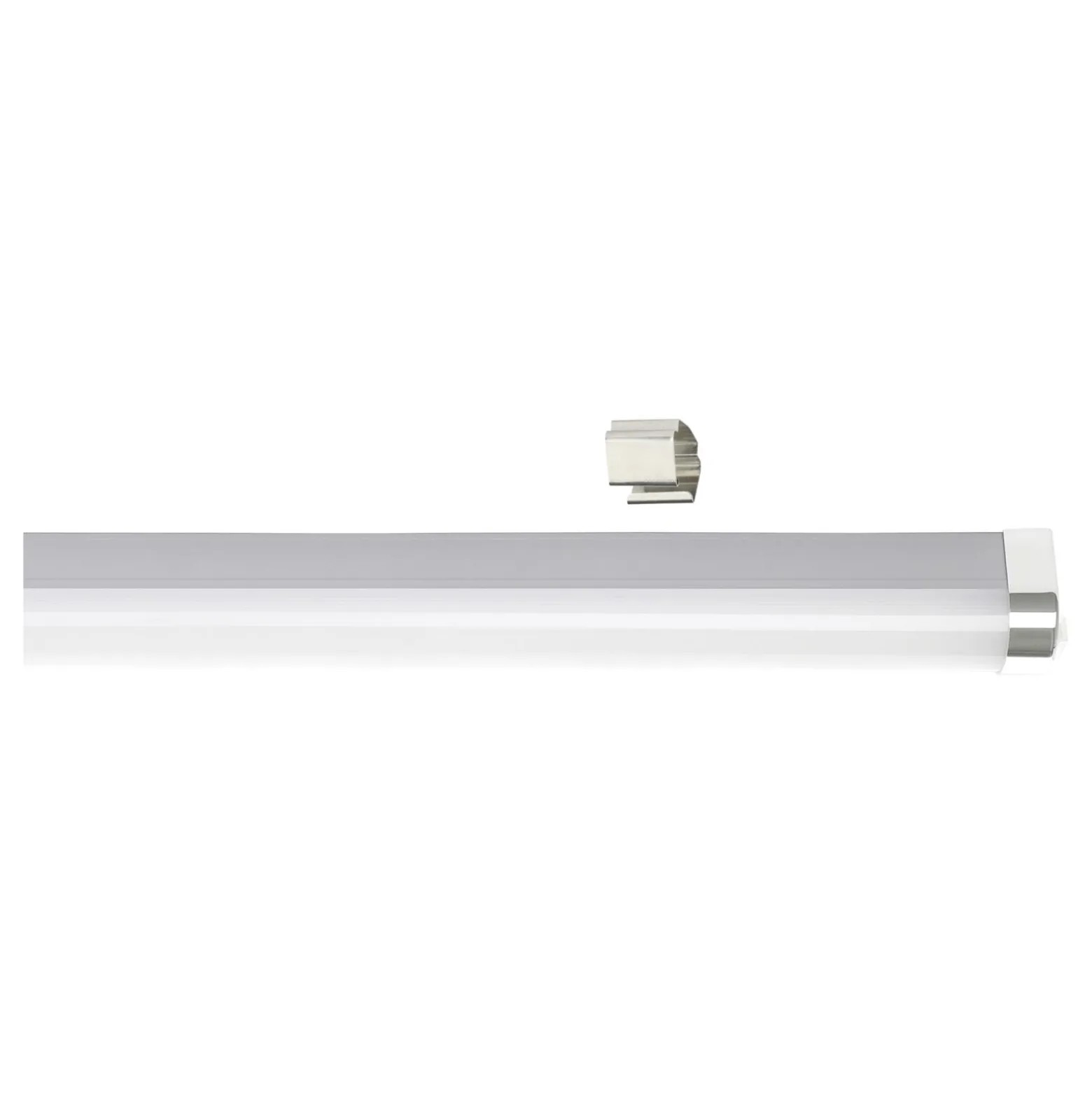 Eglo Vägglampa Tragacete 1 Plast Stål Silver 155W 1900lm - 840 Kallvit | IP44