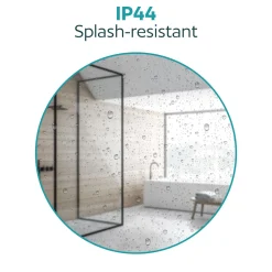 Eglo Vägglampa Vadumi Plast Krom 14W 1700lm - 840 Kallvit | IP44
