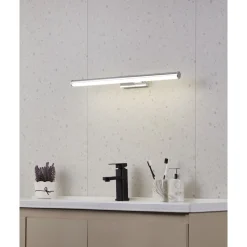 Eglo Vägglampa Vadumi Plast Krom 11W 1350lm - 840 Kallvit | IP44