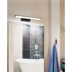 Eglo Vägglampa Vadumi Plast Svart Vit 74W 900lm - 840 Kallvit | IP44