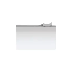 Eglo Vägg och Taklampa Frania Stål Vit 14.6W 1600lm - 830 Varm Vit | IP44